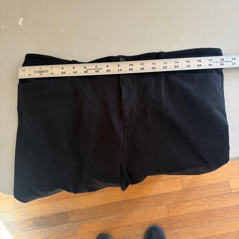 Lauren Ralph Lauren Adelle Black Straight Pants Size 12 - Picture 7 of 8